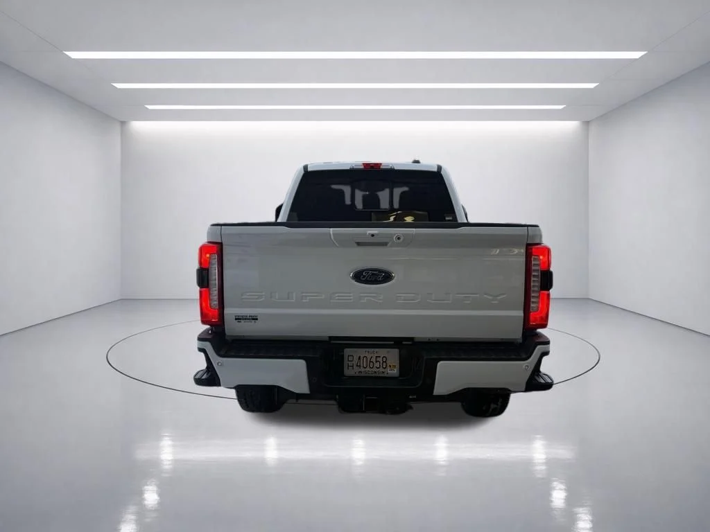 Used 2024 Star White Metallic Tri-Coat Ford Lariat image 6