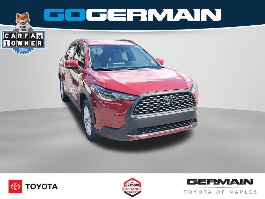 Used 2022 Red Toyota LE image 5
