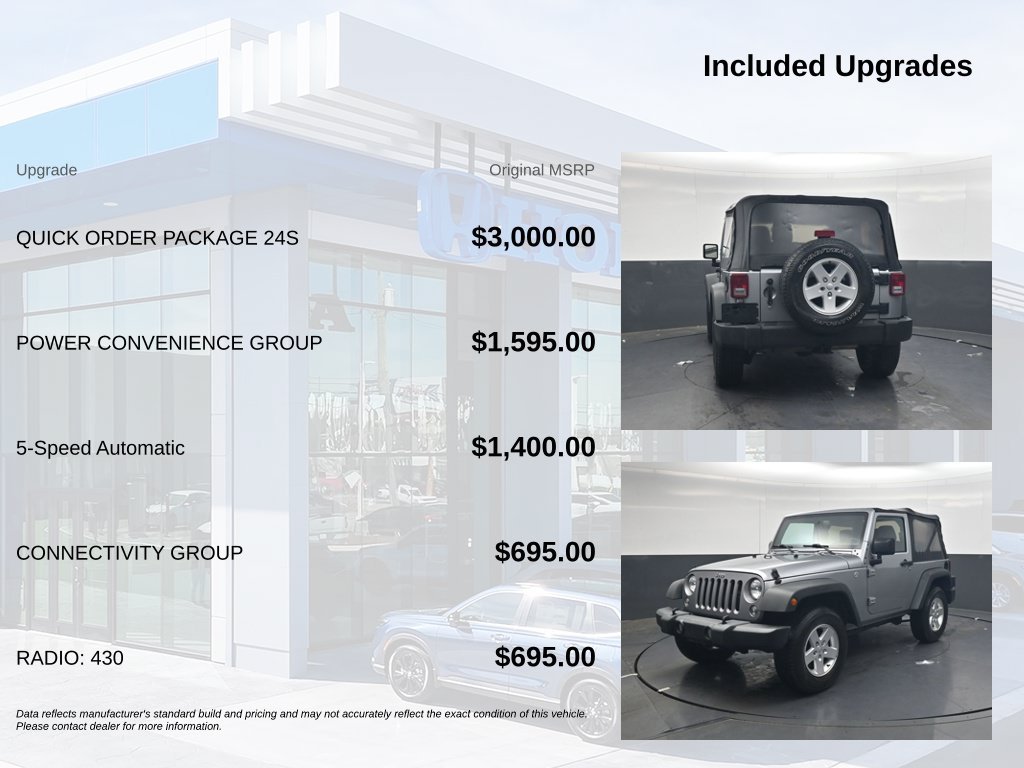 Used 2017 Silver Jeep Sport image 5