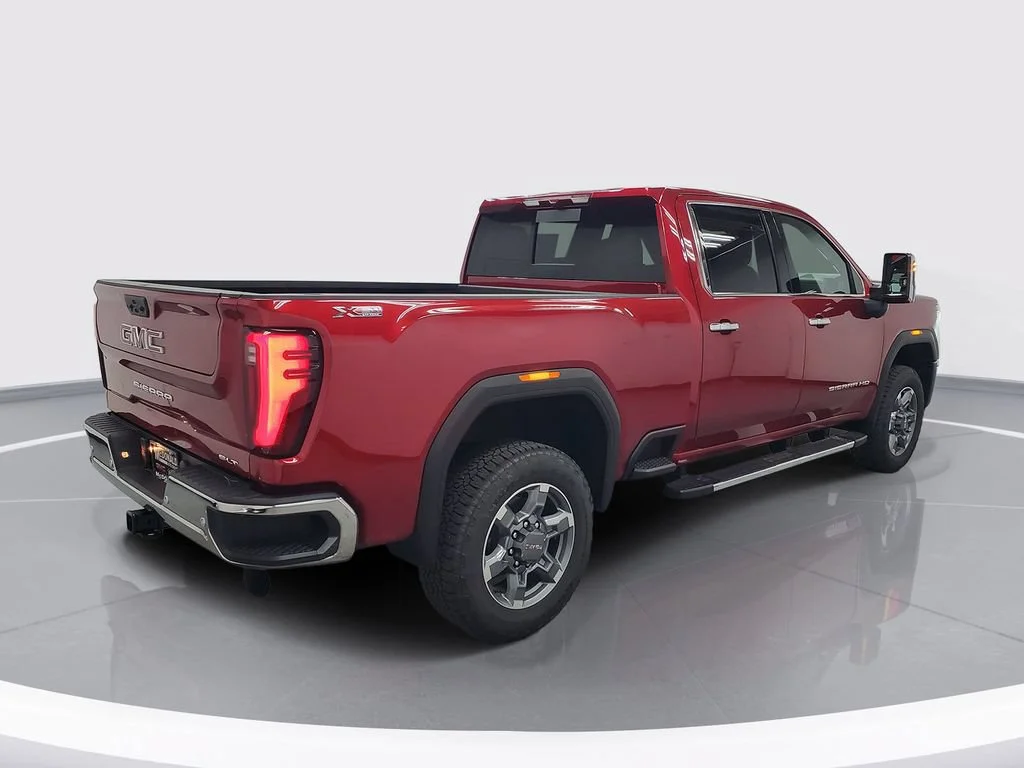 New 2026 Volcanic Red Tintcoat GMC SLT image 3
