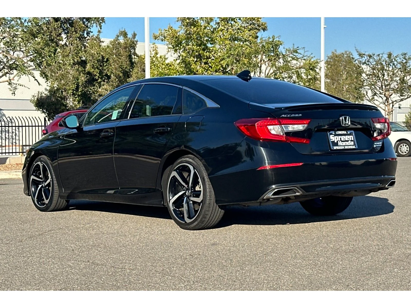 Used 2022 Crystal Black Pearl Honda Sport SE image 3