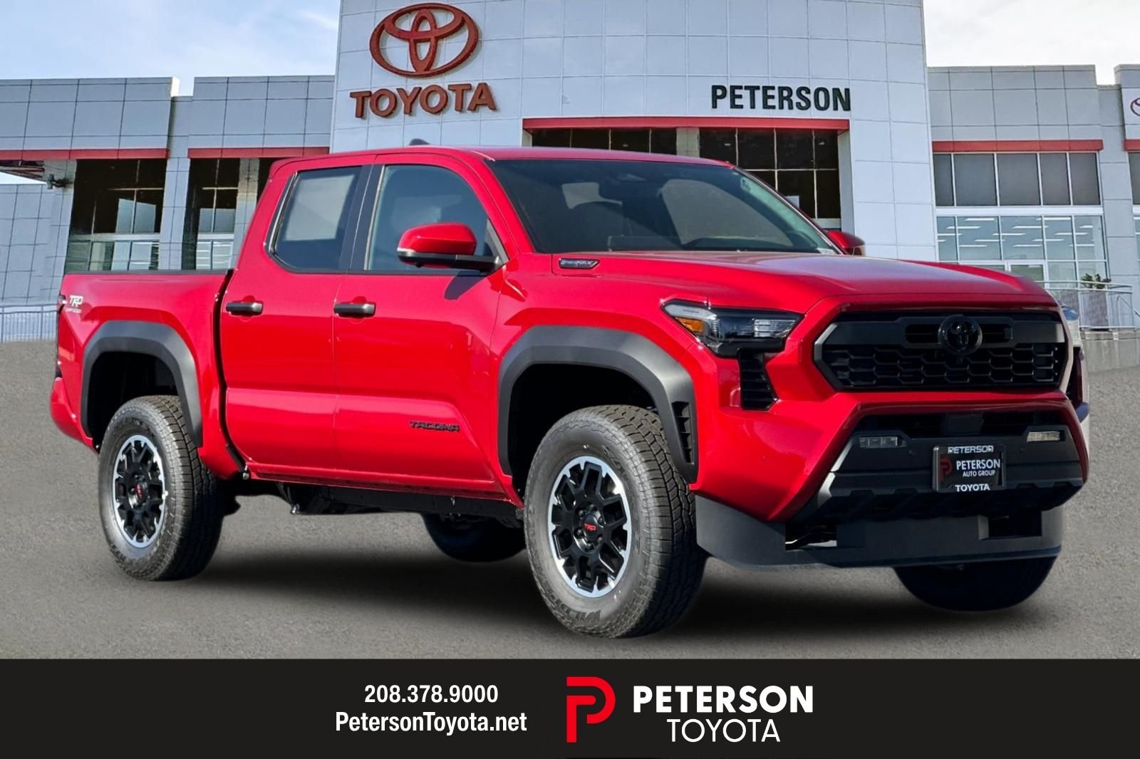 New 2026 Supersonic Red Toyota TRD Off-Road i-FORCE MAX image 1