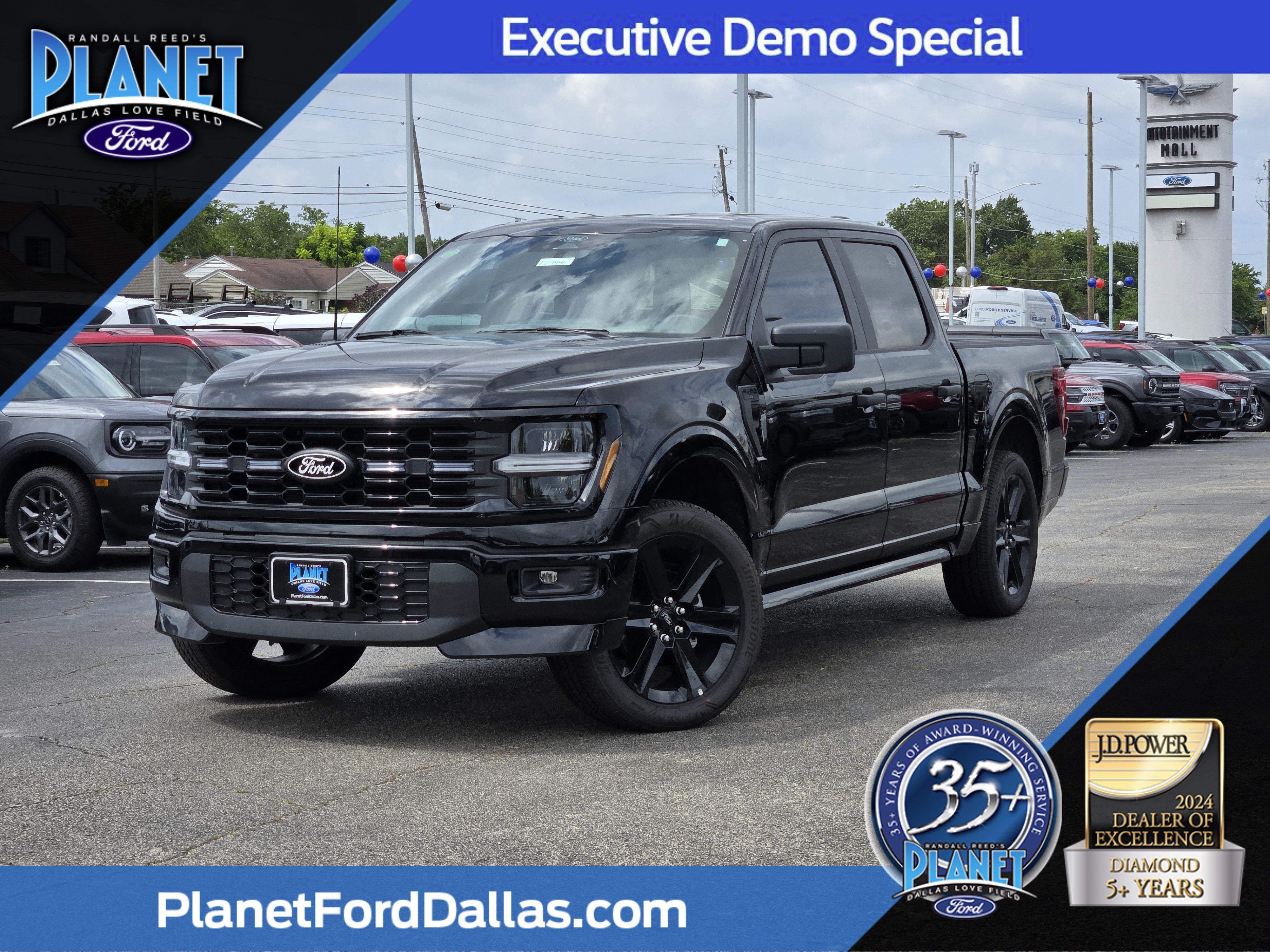 New 2026 Agate Black Metallic Ford STX image 1