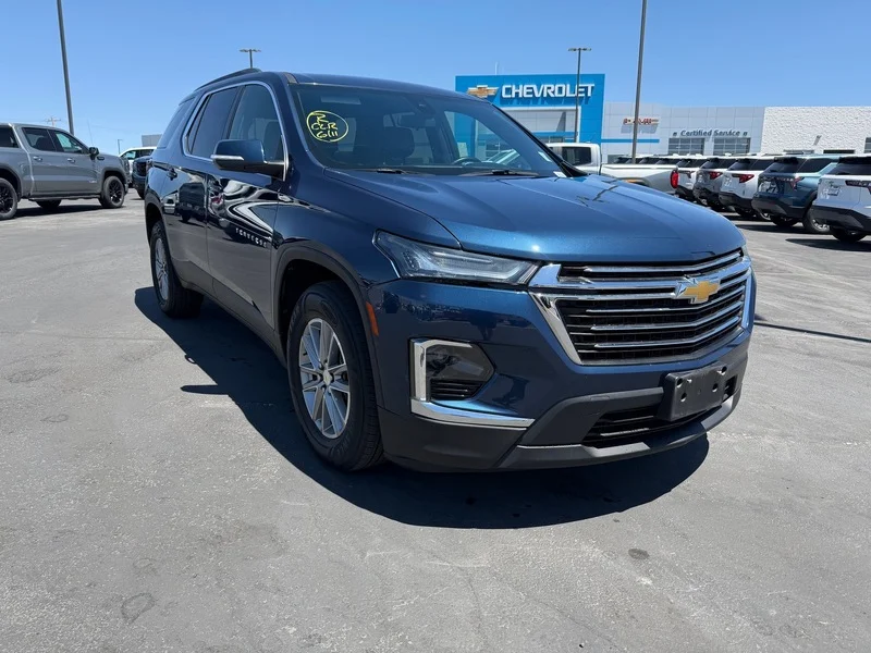 Used 2023 Northsky Blue Metallic Chevrolet LT Leather image 1