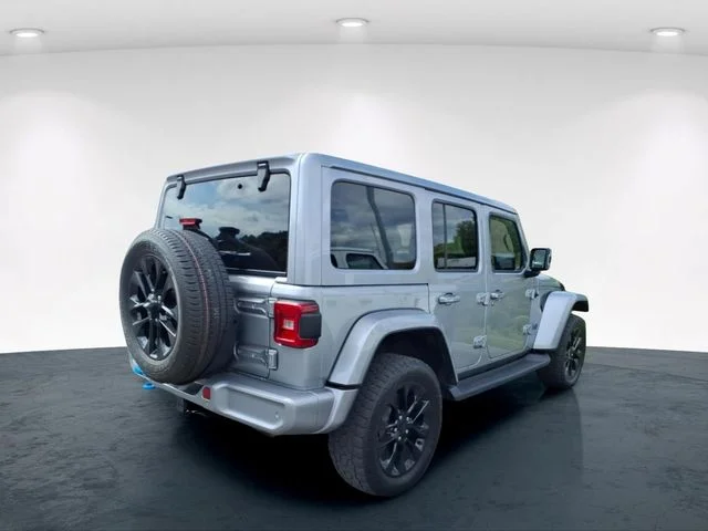 Used 2021 Silver Jeep Unlimited Sahara 4xe image 12