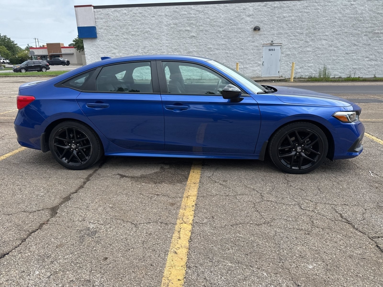 Certified Used 2023 Aegean Blue Metallic Honda Sport image 24