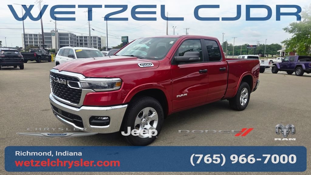 New 2026 Molten Red Pearl-Coat Exterior Paint RAM Big Horn/Lone Star image 3