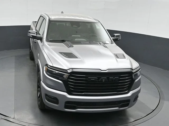 New 2026 Billet Silver Metallic Clear-Coat Exterior Paint RAM Laramie image 36