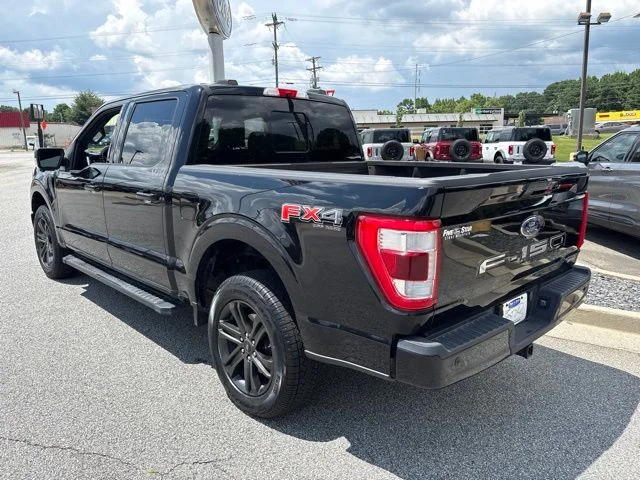 Used 2022 Agate Black Metallic Ford Lariat image 6