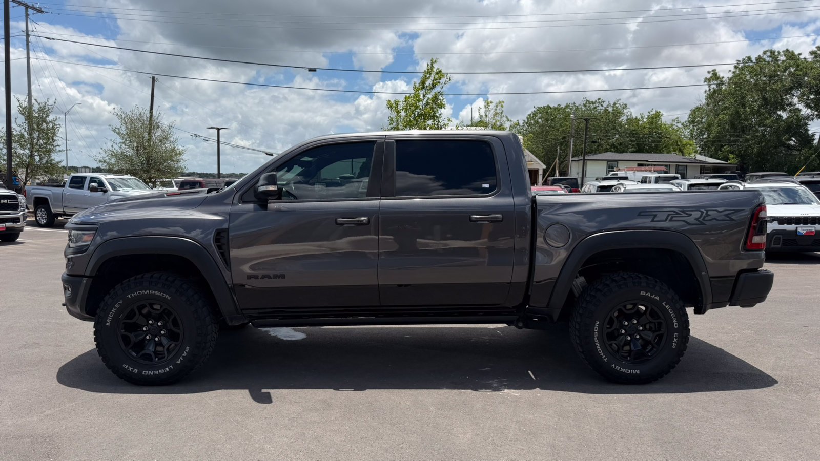Used 2022 Granite Crystal Metallic Clearcoat Ram TRX image 8