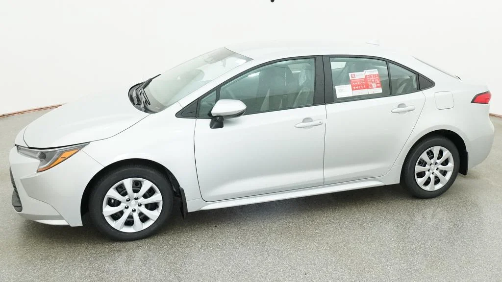 New 2026 Classic Silver Metallic Toyota LE image 5