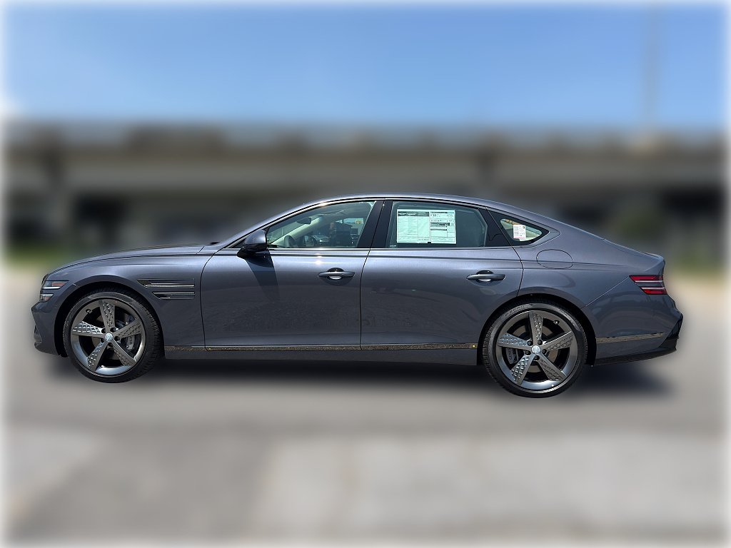 New 2027 Ceres Blue Metallic Genesis 3.5T Sport Prestige image 5