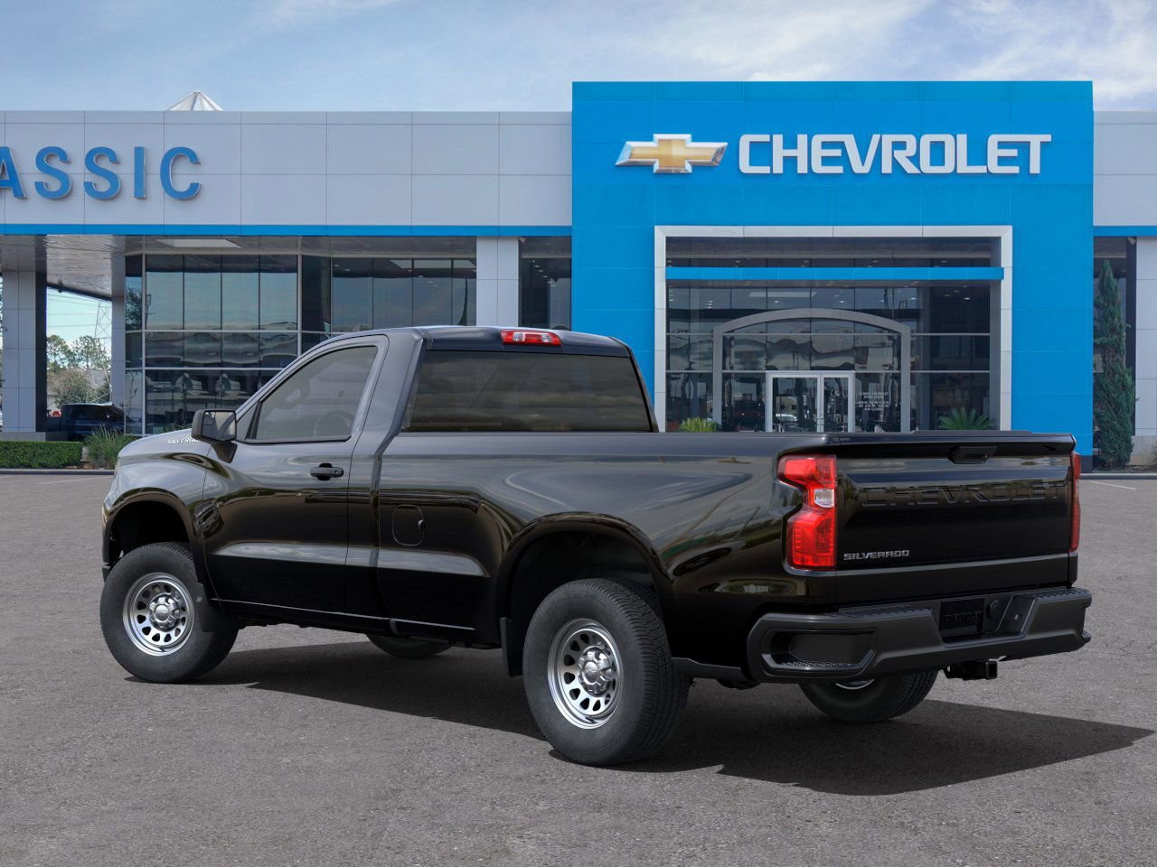 2025 Chevrolet Silverado 1500 WT Black at Classic Elite Chevrolet Hwy 6