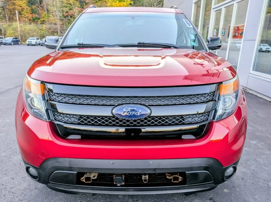 Used 2015 Ruby Red Metallic Tinted Clearcoat Ford Sport image 2
