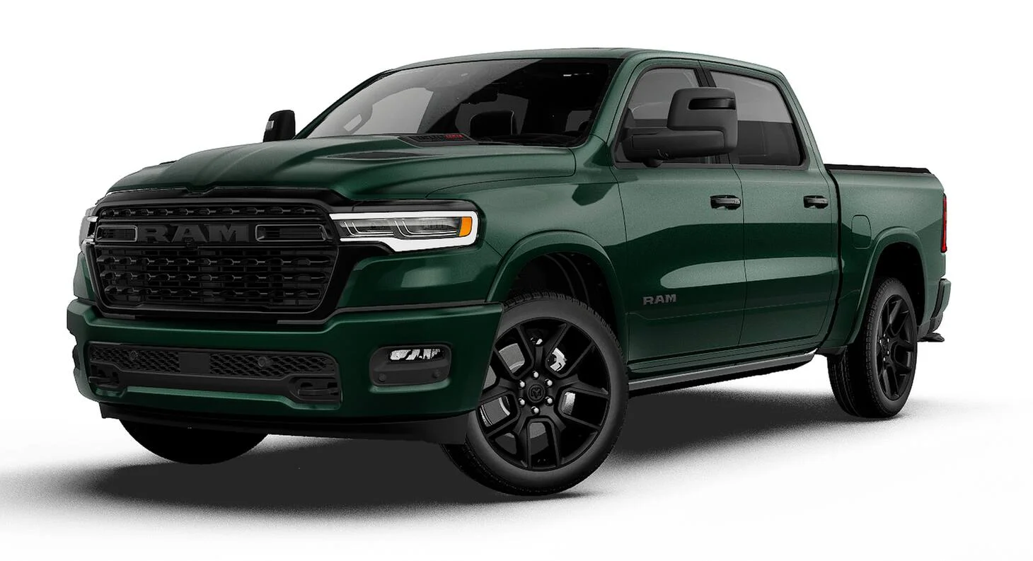 New 2027 Serrano-Green Metallic Exterior Paint RAM Limited image 13