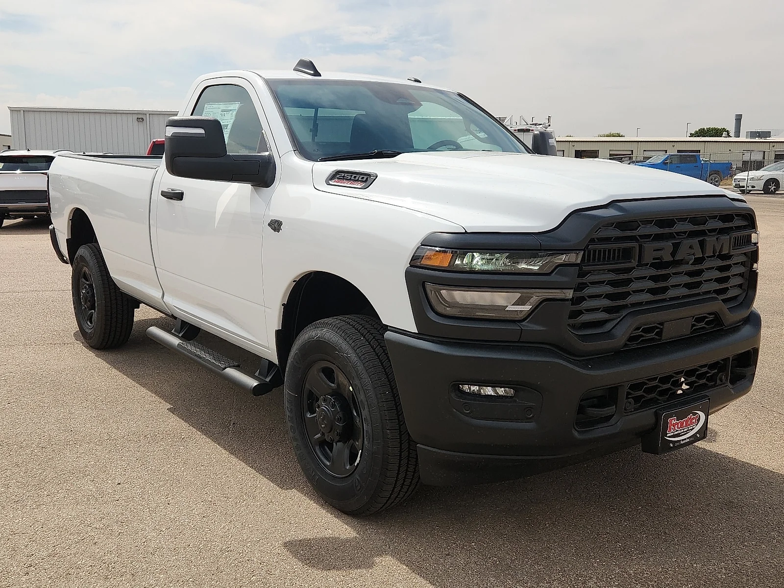New 2027 Bright White Clear-Coat  Paint Ram TRADESMAN REGULAR CAB 4X4 8