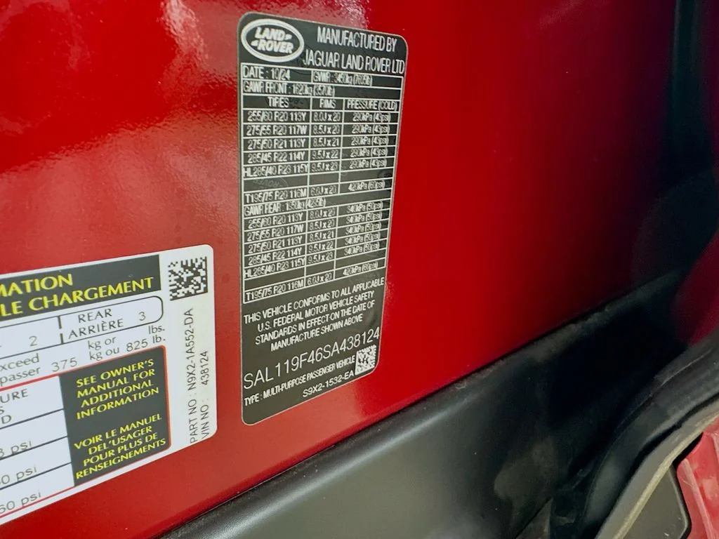 Certified Used 2025 Firenze Red Metallic Land Rover Autobiography image 31