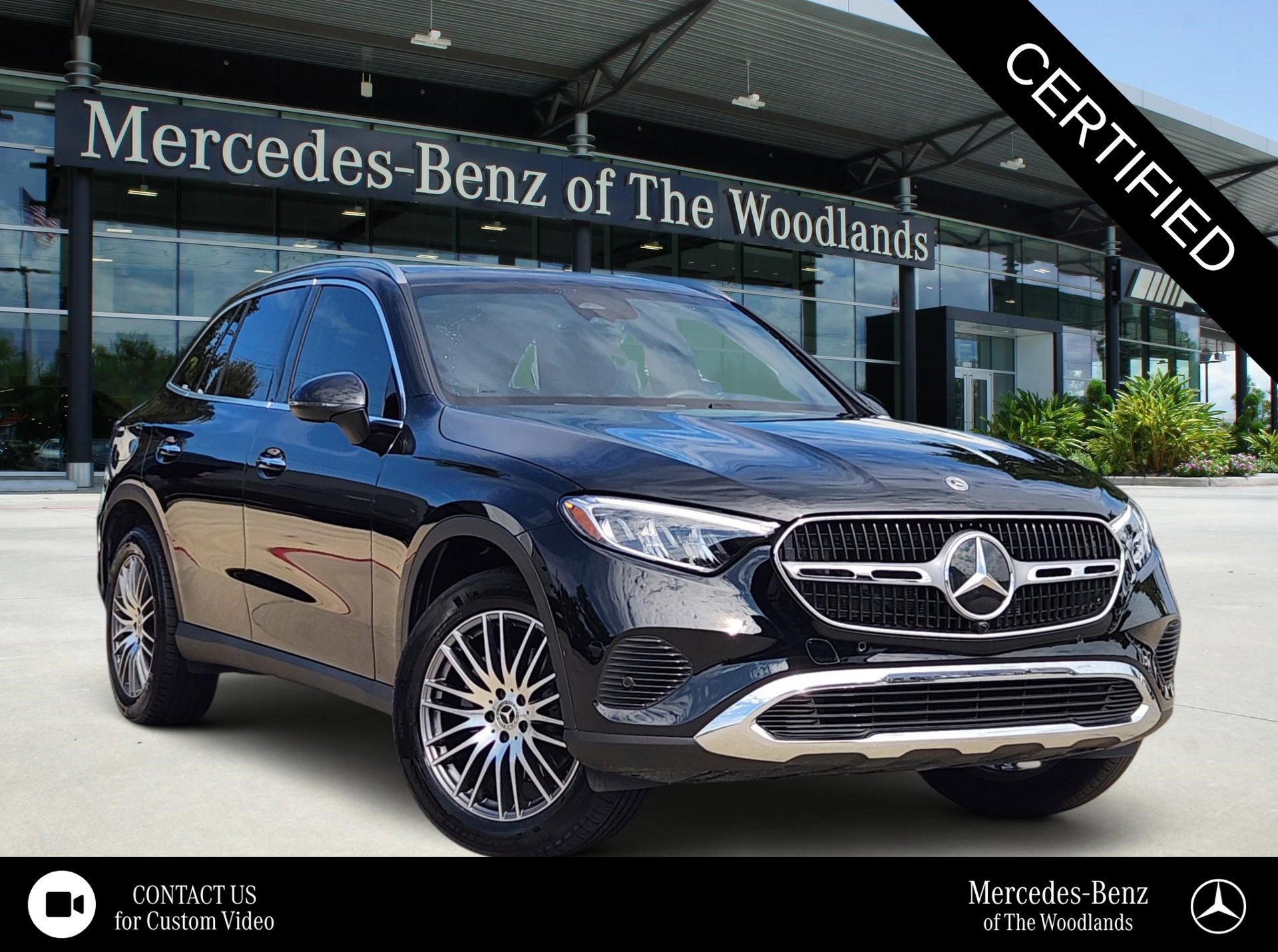 Certified Used 2026 Black Mercedes-Benz GLC 300 image 1