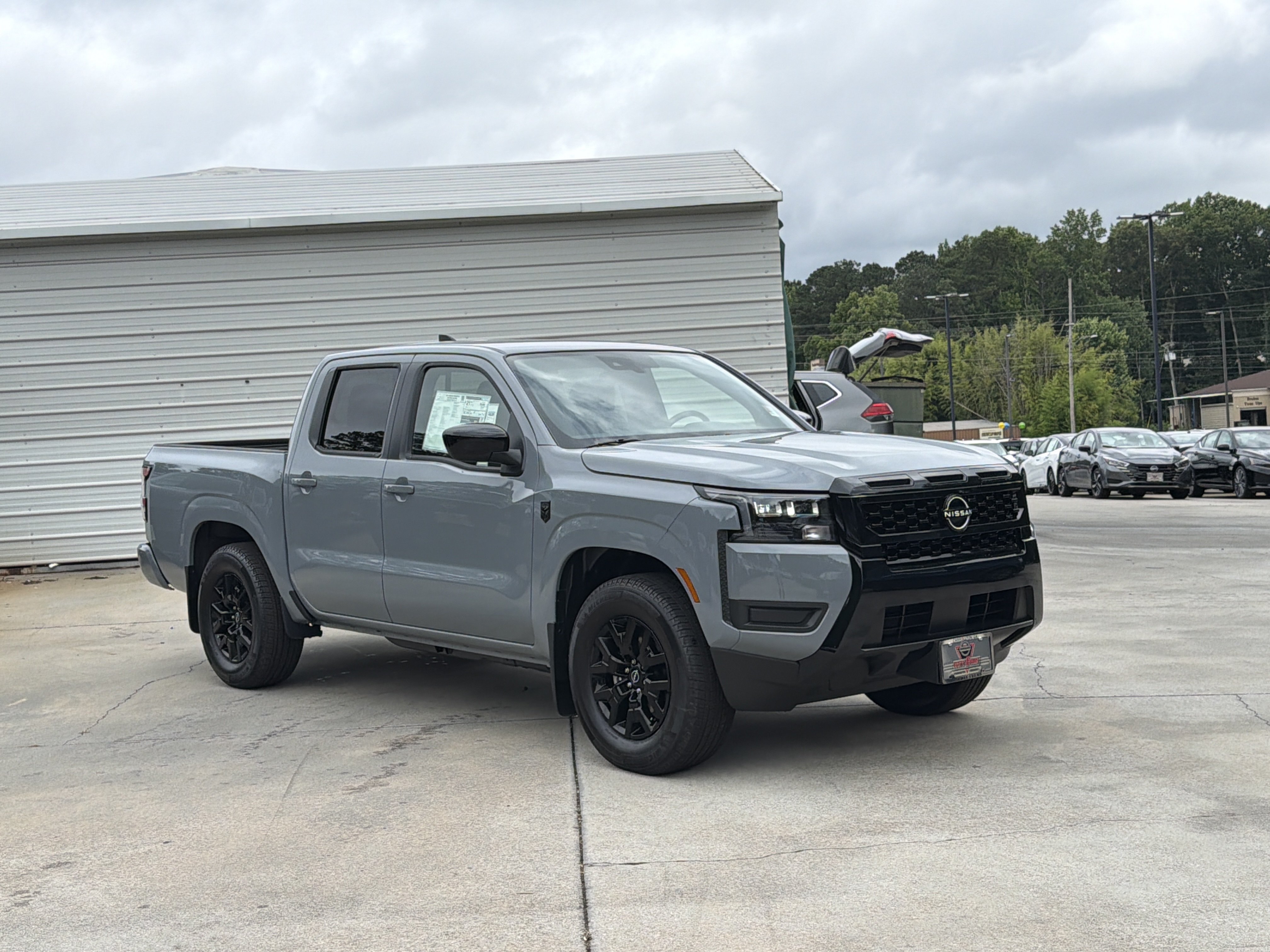 New 2026 Boulder Gray Pearl Nissan SV image 2