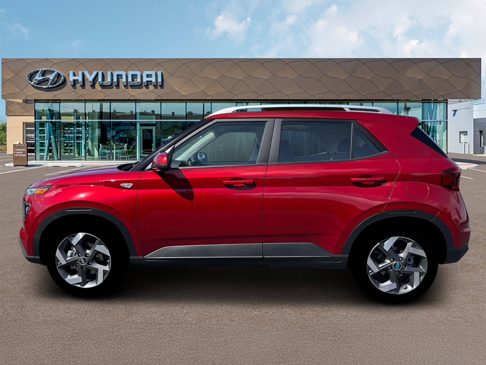 New 2026 Ultimate Red Hyundai SEL image 3
