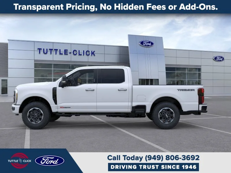 New 2026 Star White Metallic Tri-Coat Ford Platinum image 3