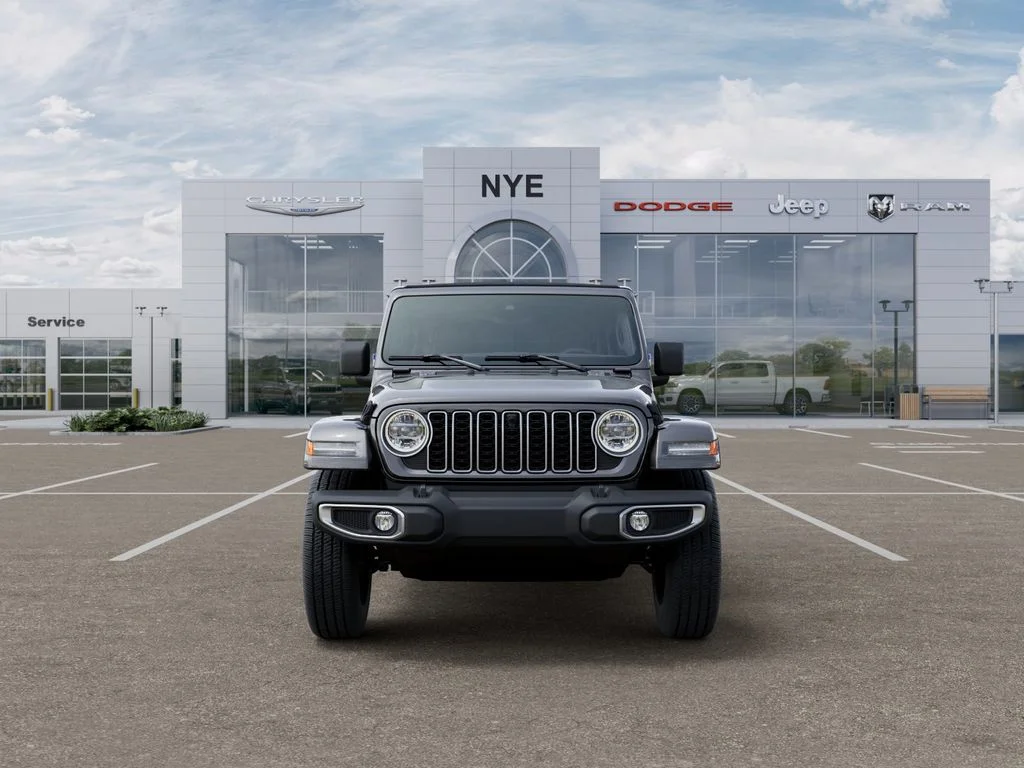 New 2025 Granite Crystal Metallic Clear-Coat Exterior Paint Jeep Sahara image 7