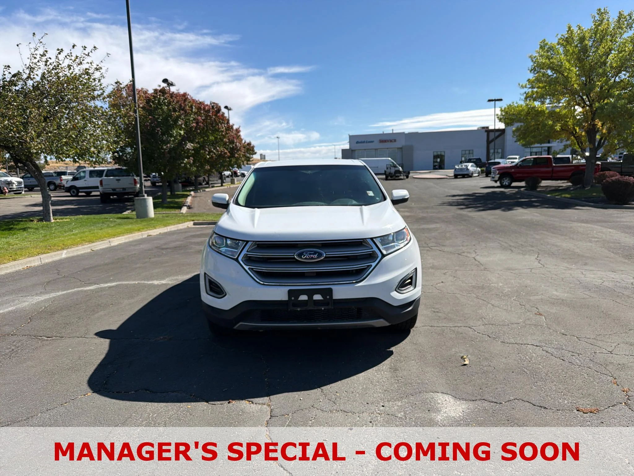 Used 2017 Oxford White Ford SEL image 2
