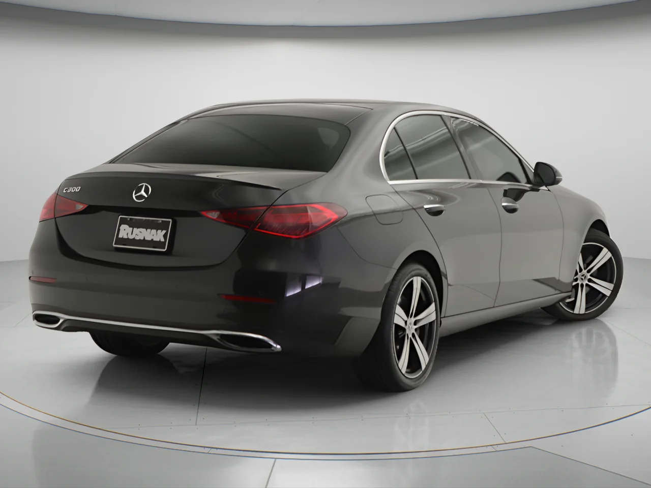 Certified Used 2023 Gray Mercedes-Benz C 300 Sedan Premium Line image 4