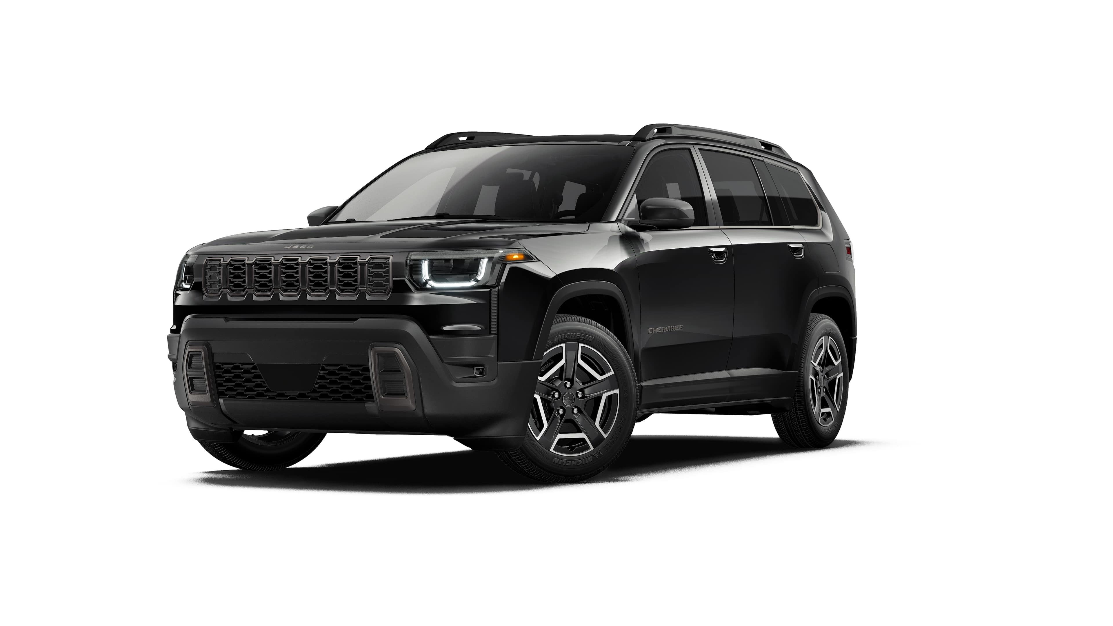 New 2027 Diamond Black Crystal Pearl-Coat Paint Jeep Laredo image 13
