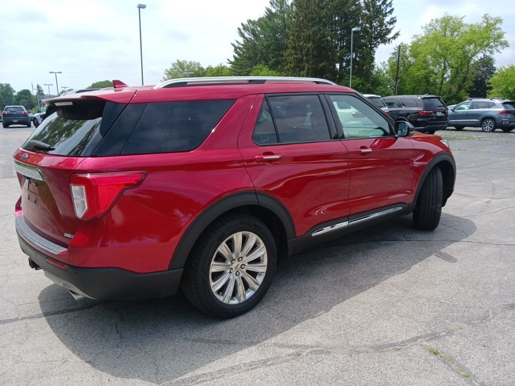 Used 2020 Rapid Red Metallic Tinted Clearcoat Ford Limited image 3