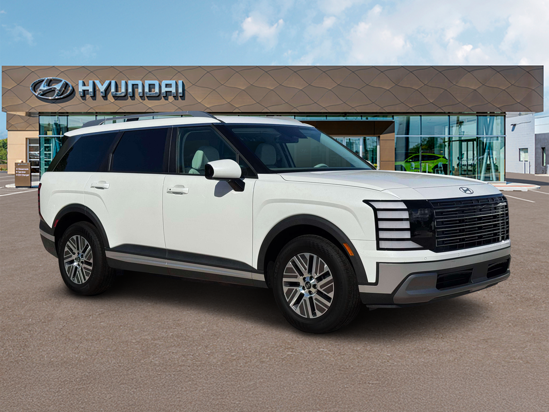 New 2027 White Hyundai SEL 7P image 10