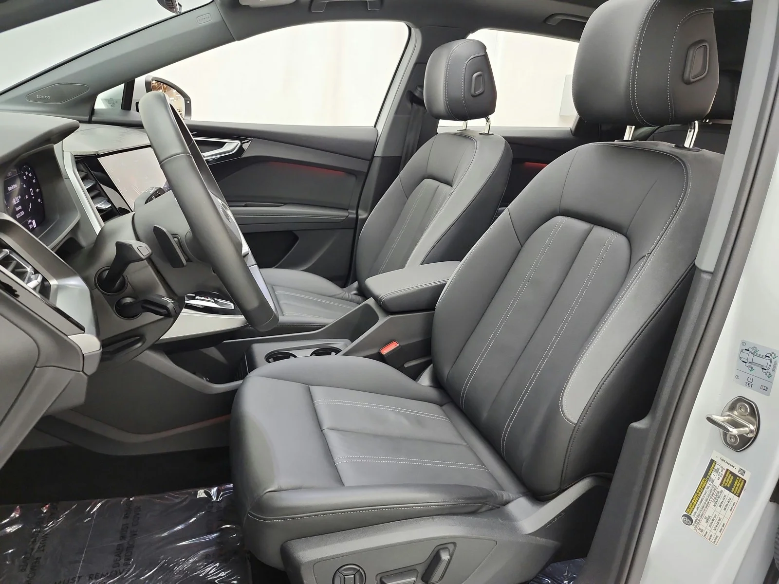 Used 2023 Glacier White Metallic Audi Premium Plus image 13