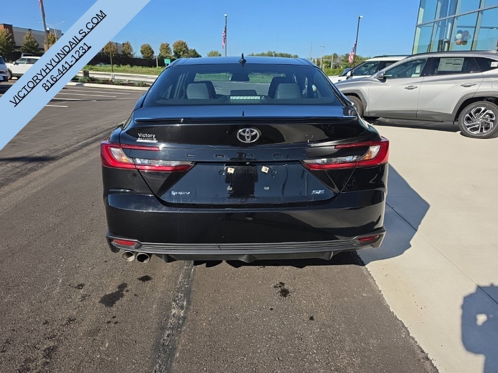 Used 2025 Black Toyota SE image 4