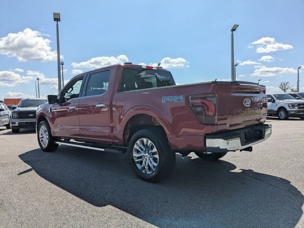 Used 2025 Red Ford Lariat image 7