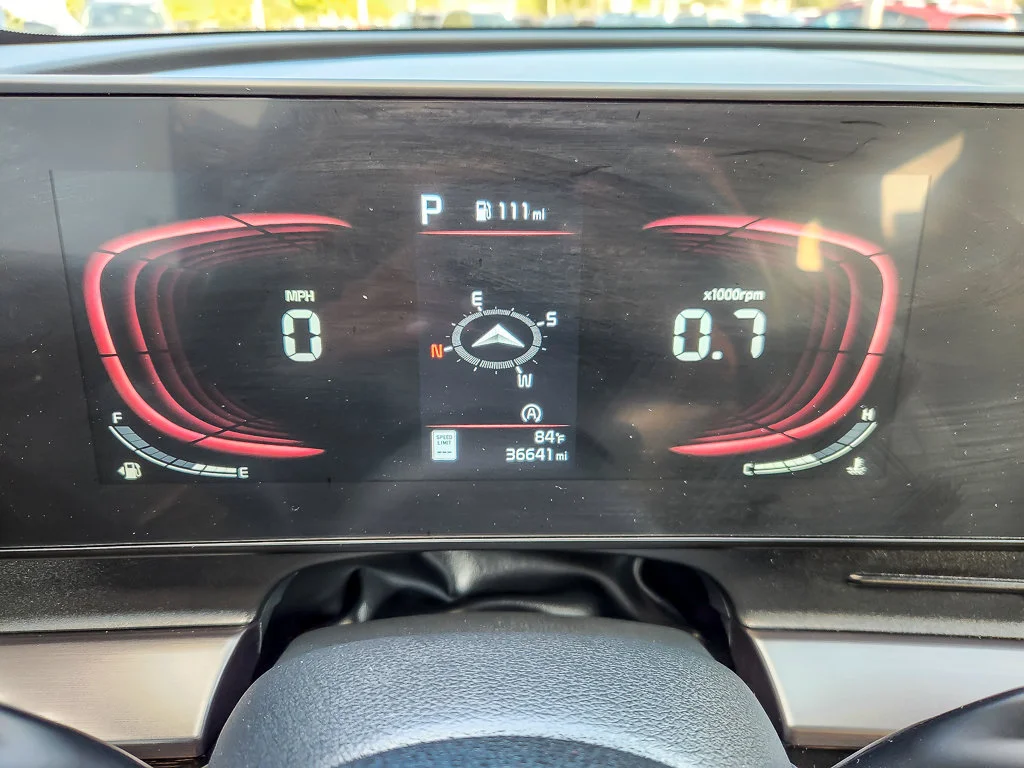 Used 2023 Blue Kia EX image 11