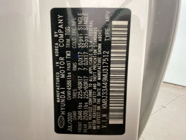 Used 2021 White Hyundai Value image 26