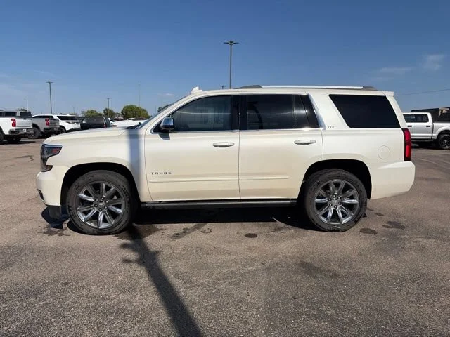Used 2015 White Diamond Tricoat Chevrolet LTZ image 4