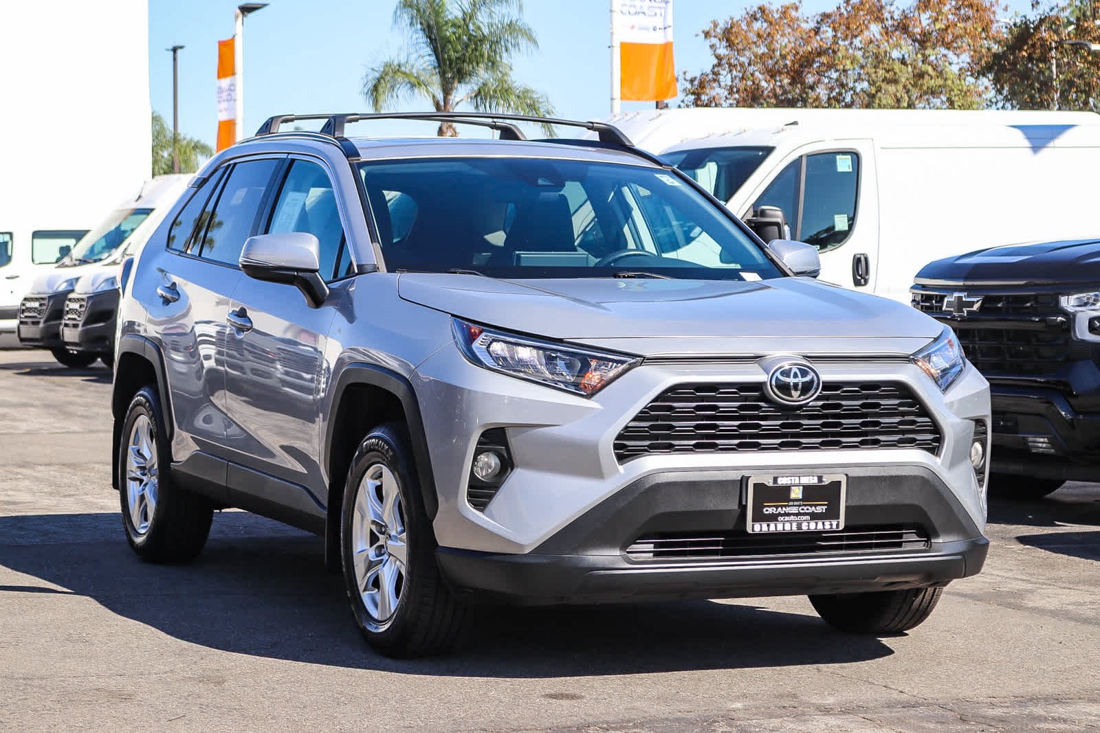 Used 2021 Silver Sky Metallic Toyota XLE image 3