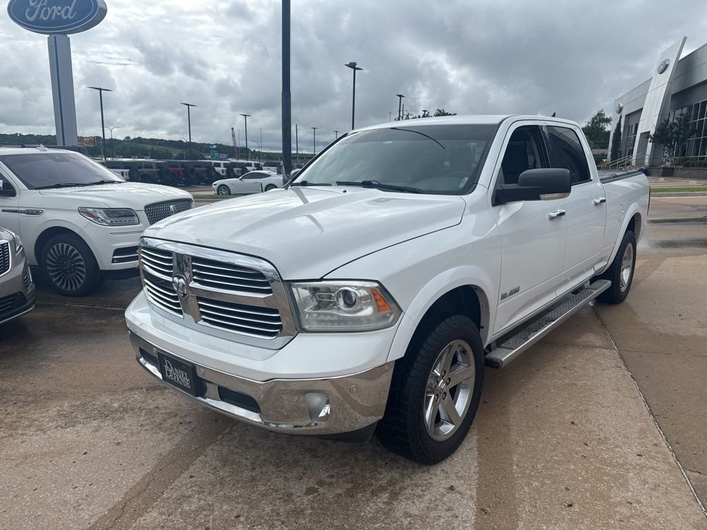 Used 2015 Bright White Clearcoat Ram Big Horn image 3
