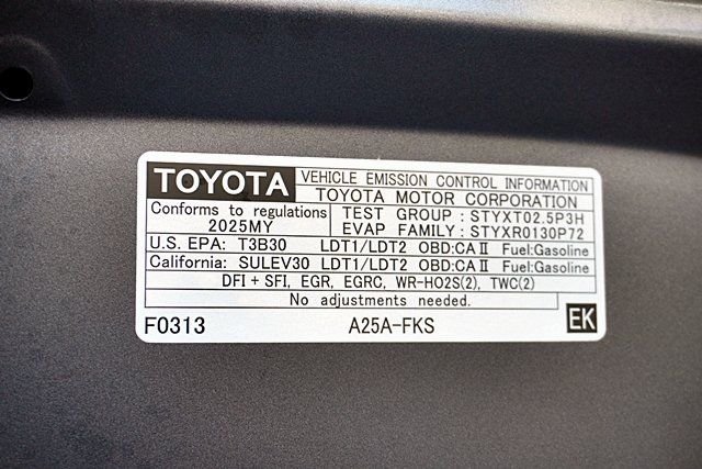 Used 2025 Gray Toyota LE image 33