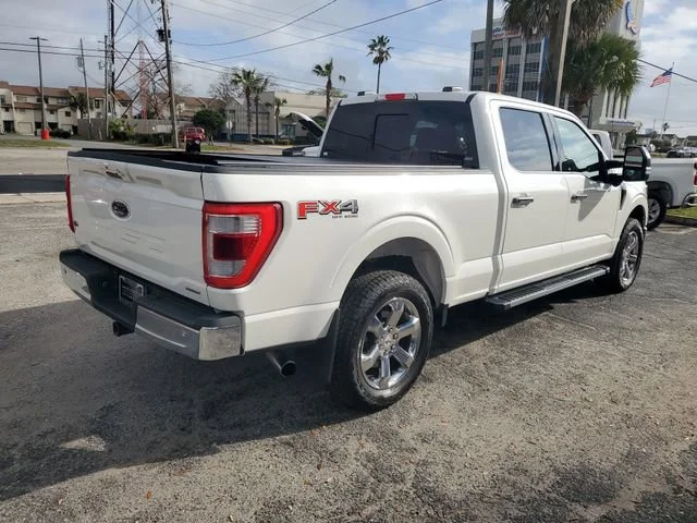 Used 2021 White Ford Lariat image 4