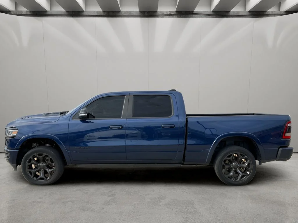 Used 2021 Patriot Blue Pearlcoat Ram Limited image 2