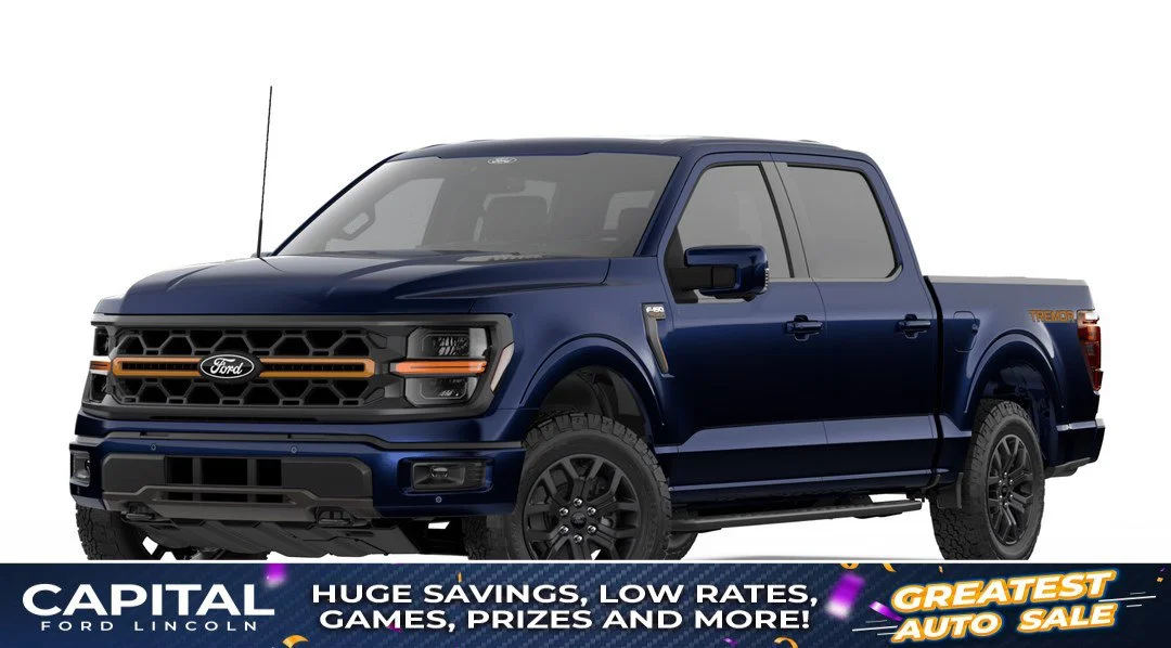 New 2026 Antimatter Blue Metallic Ford Tremor image 1