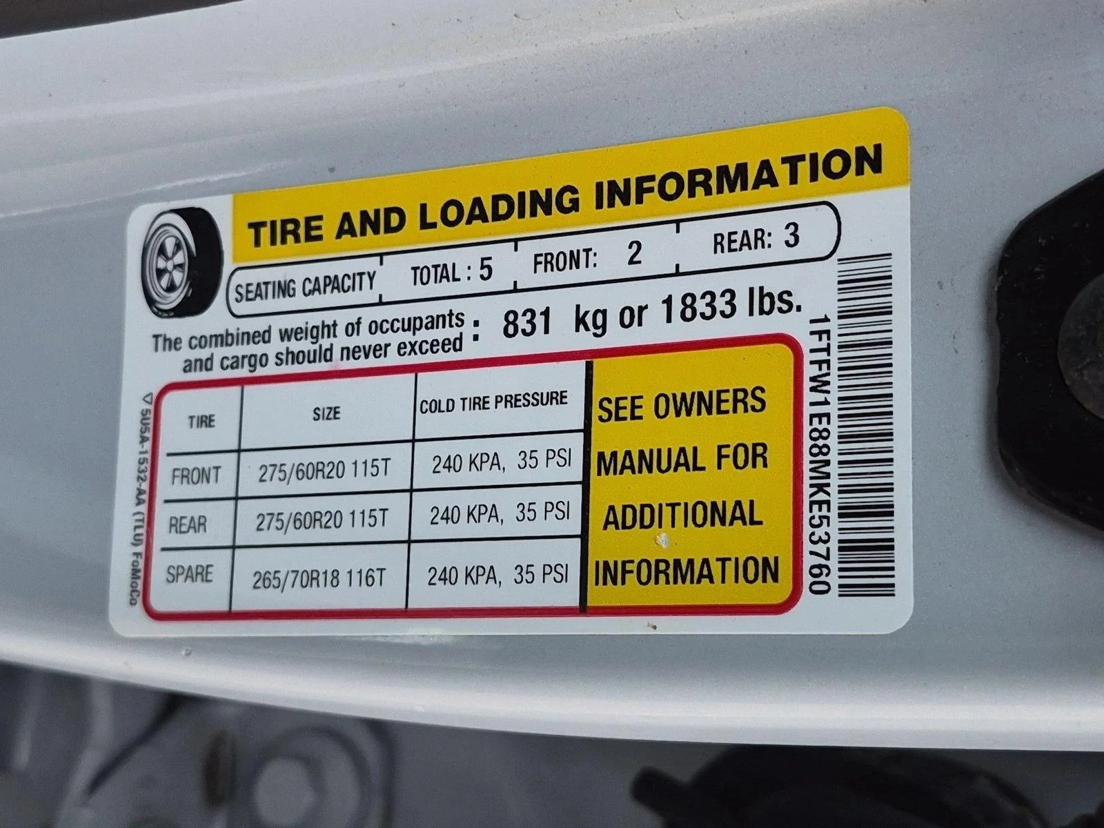 Used 2021 Space White Metallic Ford XLT image 17