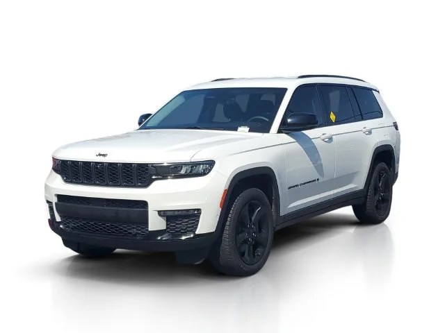 Used 2023 Bright White Clearcoat Jeep Limited image 3