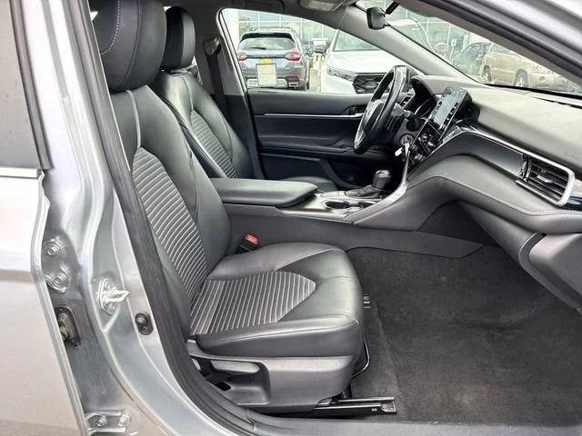 Used 2024 Celestial Silver Metallic Toyota SE image 9