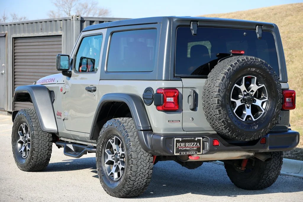Used 2020 Gray Jeep Rubicon image 3