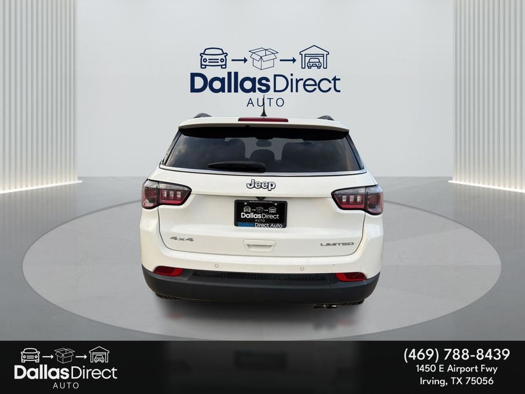 Used 2021 White Clearcoat Jeep Limited image 7
