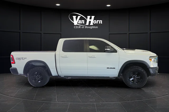 Used 2022 Bright White Clearcoat Ram Rebel image 8