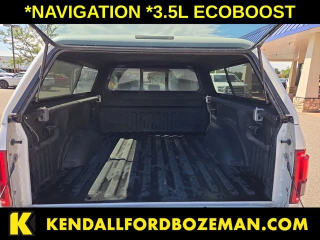 Used 2017 White Platinum Metallic Tri-Coat Ford Lariat image 19